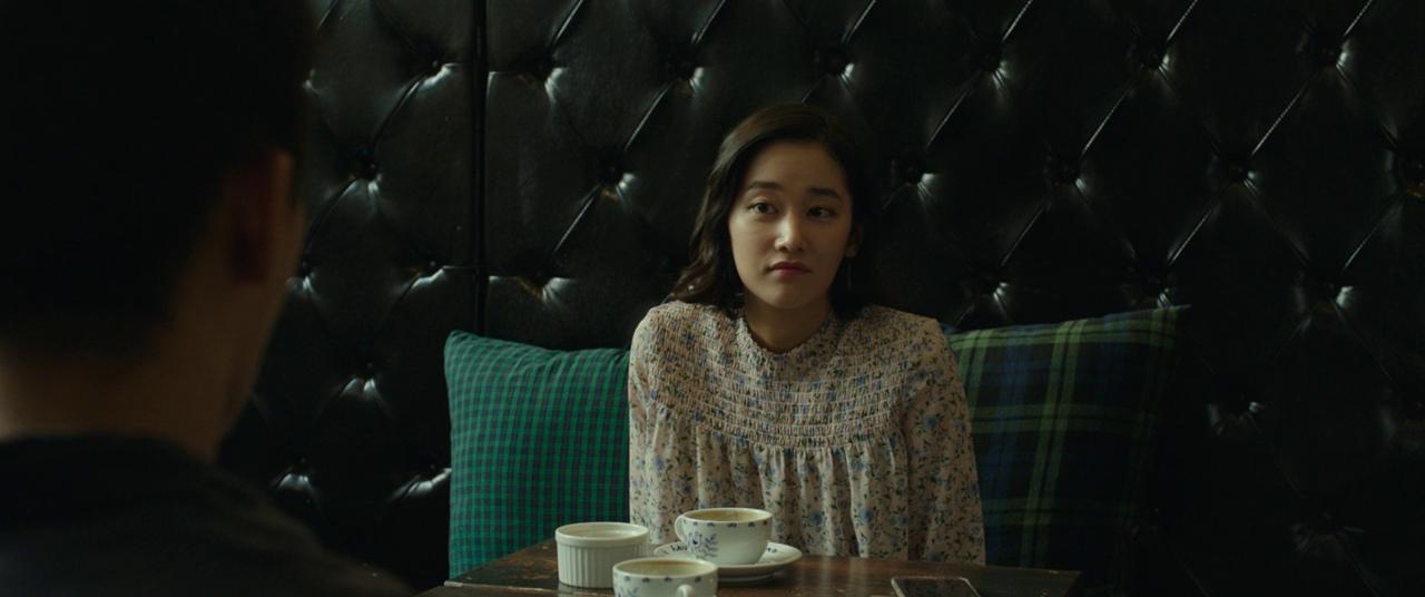 海美在咖啡厅里