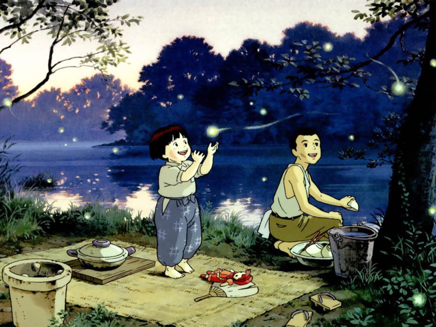 萤火虫之墓剧照